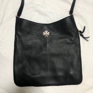 Tory Burch black leather shoulder bag